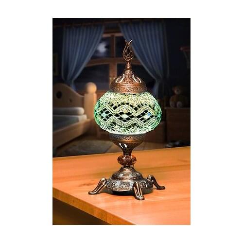 Turkish Handmade different color mosaic table lamps tyr