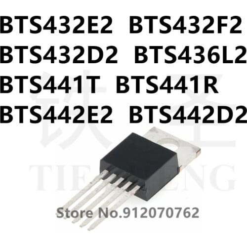 10PCS/LOT BTS432E2 BTS432F2 BTS432D2 BTS436L2 BTS441T BTS441R BTS442E2 BTS442D2 TO-220-5