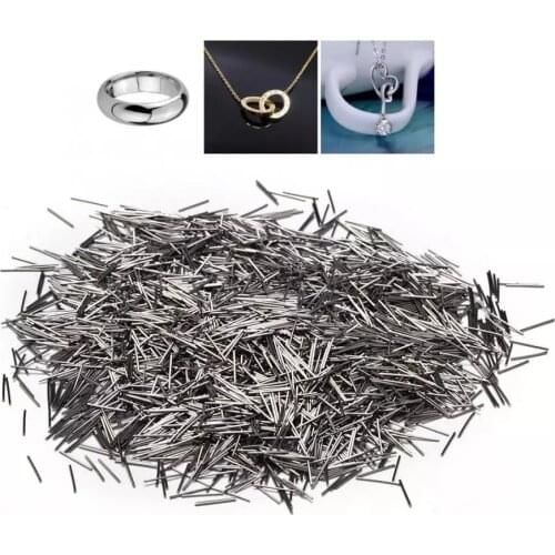100g Professional 0.3mm Stainless Steel Jewelry Polisher Finishing Pin Polishing Media Pin Magnetic Tumblers Jewelry Making Tool