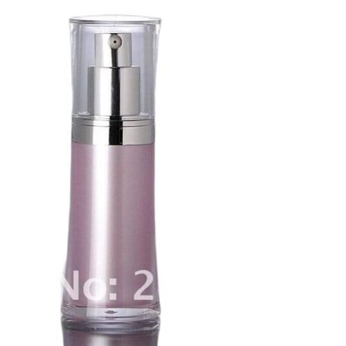15ml pink acrylic press pump lotion.emusion bottle,cosmetic container,press pump bottle ,Cosmetic bottle