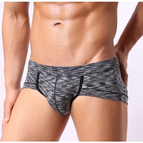 3pcs /Lot Comforty Brief Men Pouch Underwear Hot Sale Sexy Cotton Stripe Slip Undrewear Briefs