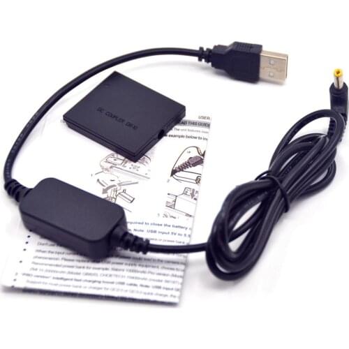 USB cable adapter + DR-10 DC Coupler NB-4L dummy battery for Canon ACK-DC10 SD1000 1100IS 1400IS SD940IS SD960 IS Cameras