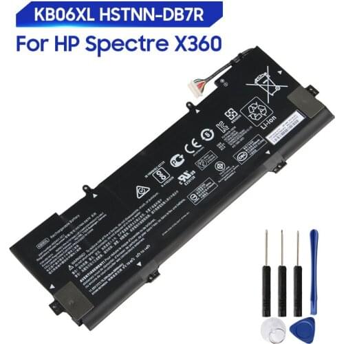 Original Replacement Battery For HP Spectre X360 15-B Z6K97EA Z6L01EA Z6K99EA 902401-2C1 KB06XL HSTNN-DB7R Genuine 6860mAh