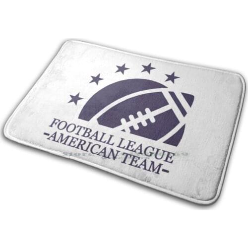 Football League American Team. Next , Rugby Zurich , . Funny Rugby , Game 21 Mat Rug Carpet Anti-Slip Bedroom Entrance Door Mat