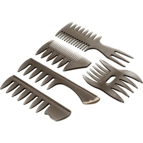 Stylist Anti-static Hairdressing Combs Multifunctional Hair Design Hair Detangler Comb Makeup Barber Haircare Styling Tool Set