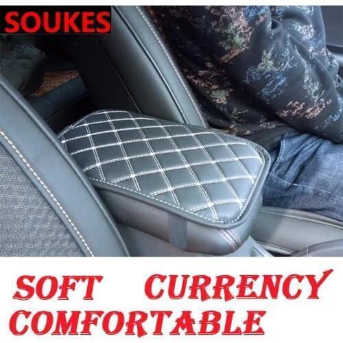 Car Stylling Center Console Armrest Box Pad For Chevrolet Cruze Aveo Captiva Lacetti TRAX Sail Epica Lada Granta Kalina Priora