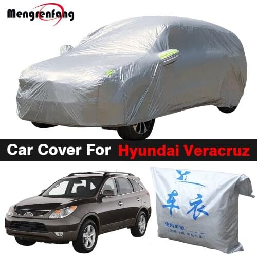 Outdoor Car Cover Sun Shade Anti-UV Snow Rain Dust Protection Auto Cover For Hyundai Veracruz ix55