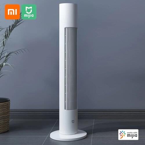 Xiaomi Mijia Bladeless Tower Fan BPTS01DM DC Frequency Conversion Summer Cooling Air Conditioner Cooler APP Control