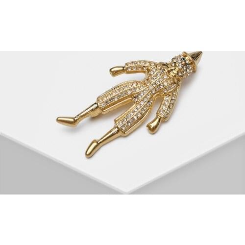 Amorita boutique fashion design clown Brooches