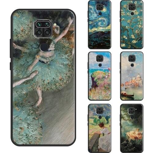 Iconic Painting Famous Art Case For Xiaomi Redmi Note 10 Pro Note 8 9S 8T Note 9 Pro Coque For Redmi 9T 9C 9A 7A 8A