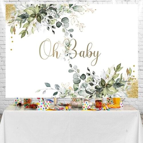Sensfun Oh Baby Backdrops Photographic Background Photo Studio Props Photocall Banner