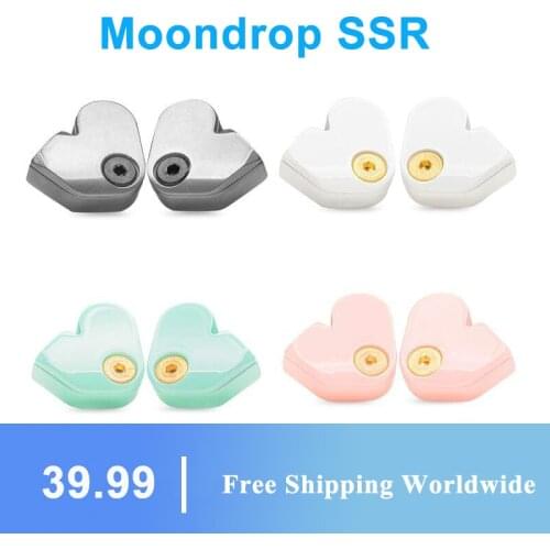 Moondrop SSR Super Spaceship Reference BeryIIium-Coated Dome Diagphragm Dynamic Driver In-Ear Earphone