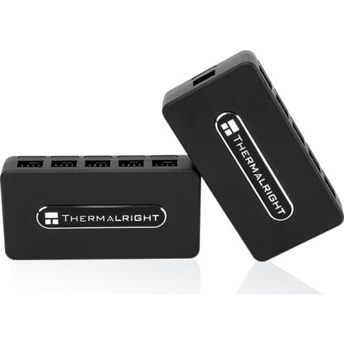 Thermalright Chassis Cooling Fan 10 in 1 PWM 4pin Hub Computer PC Desktop Smart Speed Conotroller Multiple Fans Adapter Splitter