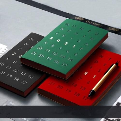 Agendas 2021 Planner Organizer A5 Diary Notebooks and Journals Weekly Monthly Back to School Business Travel Note Book with Pen
