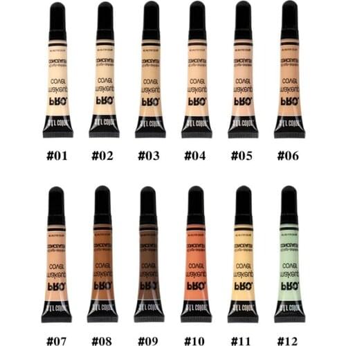 2021 Face Make Up Concealer Corretivo Acne contour palette Makeup Contouring Foundation Waterproof Full Cover Dark Circles Cream