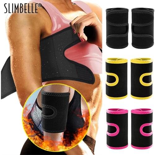Slimming Sauna Sweat Arm Shaper Sleeves (1 pair) Slimmer Weight Loss Arm Fat Burner Armbands Body Shapers Wraps Arm Warmers