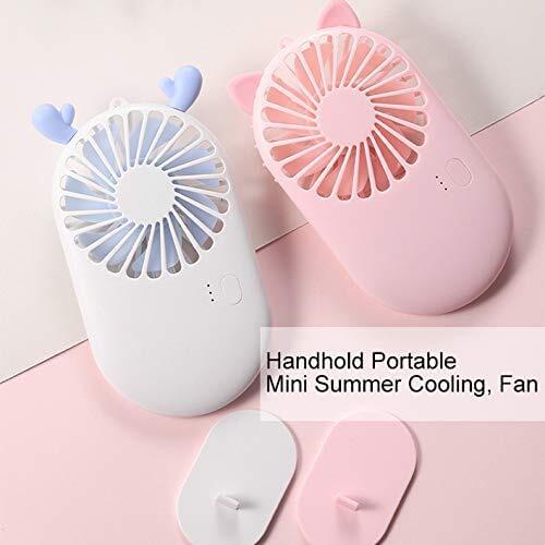 Portable USB Mini Handheld Fan Creative Mobile Phone Holder Stand Charging Handheld Fan back to school Summer Advertising Gifts