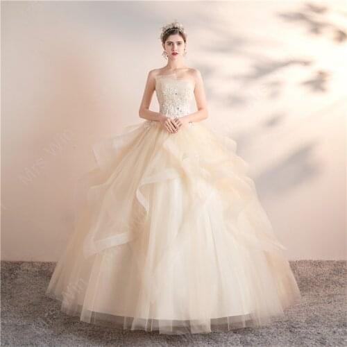 Quinceanera Dresses 2021 Party Prom Elegant Strapless Ball Gown 6 Colors Formal Homecoming Dress Custom Size