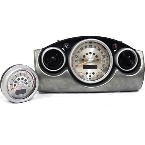 Tacómetro y medidor de velocidad de Material de fibra de carbono nuevo pegatina para Mini Cooper R50 R52 R53 R56 R60 (2 unids/se