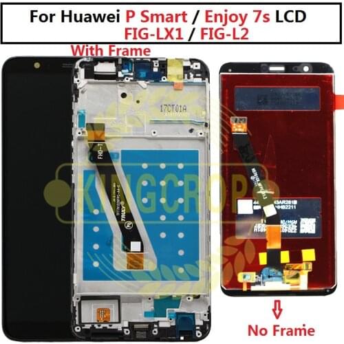 Huawei P Smart LCD Display Touch Screen Digitizer Assembly With Frame For Huawei Holly 4 Plus /Enjoy 7s FIG-LX1 FIG-L21 Lcd