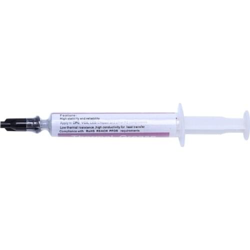 2Pcs 2g HY880 Thermal Grease Chipset CPU Cooling Compound Silicone Paste 5.15W B95D