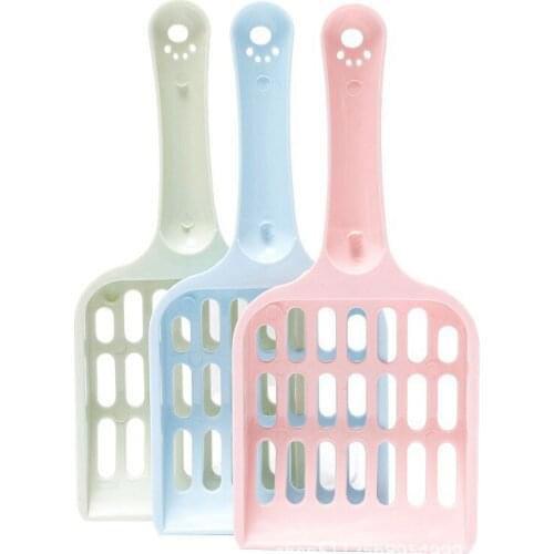 3pcs Cat Litter Shovel Pet Cleaning Tool Plastic Scoop Cat Sand Cleaning Products Toilet For Dog Cat Clean Feces Supplies