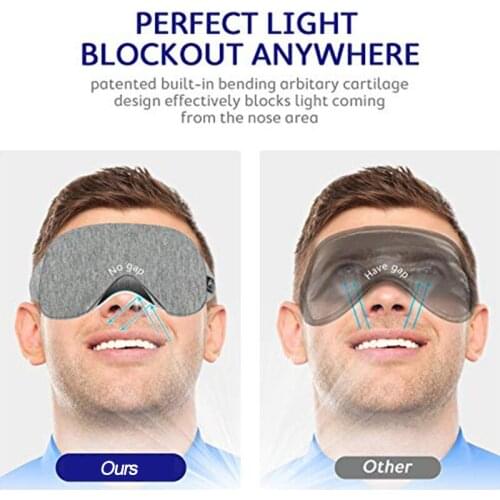 3D Sleeping Eye Mask Breathable Eye Cover Blindfold Bandage Gifts for Women Health Care Night Travel Eyeshade for Better Breath