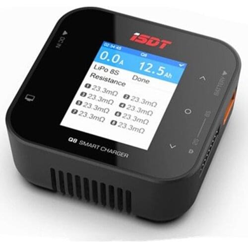 Free shipping ISDT Q8 BattGo 500W 20A High Power Battery Balance Rc Charger Discharger for 1-8S Lipo Battery Drone