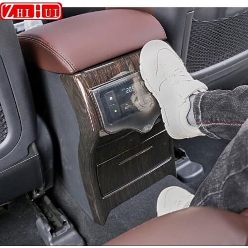 For GWM Haval Hover H9 2015-2020 Car Styling Rear Air Outlet Anti Kick Cover Protection Protector ABS Stickers Accessories
