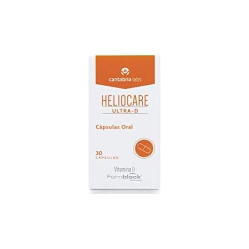 Heliocare Cápsulas Ultra D - Fotoprotección desde el Interior, Previene el Fotoenvejecimiento, Protección Solar Extra con