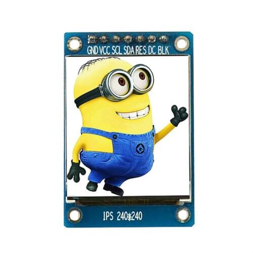 IPS 1.3 inch 7PIN SPI HD TFT Display Color Screen with Adapter Board ST7789 Drive IC 240*240