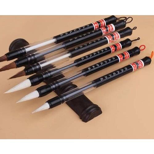 Chinese Japanese Adjustable Piston Water Brush Pen Writing Calligraphy Beginner 62KB Dropshipping