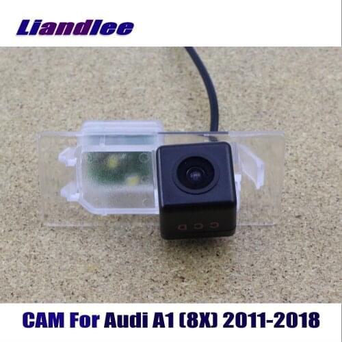 Liandlee CAM For Audi A1 (8X) 2011-2018 / Car Rear View Rearview Camera Reverse Reversing Parking Camera HD CCD Night Vision