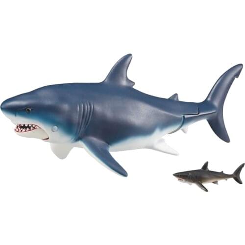 Sea Life Orcinus Orca Killer Whale Shark Jaws Megalodon Mosasaurus Smilodon Mammuthus Classic Toys For Boys Marine Animal Model