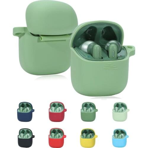 Solid Color Silicone Cases For Apple Airpods JBL Tune220 Protective Sleeve Case Bluetooth Wireless Earphone Cover Silicone Case
