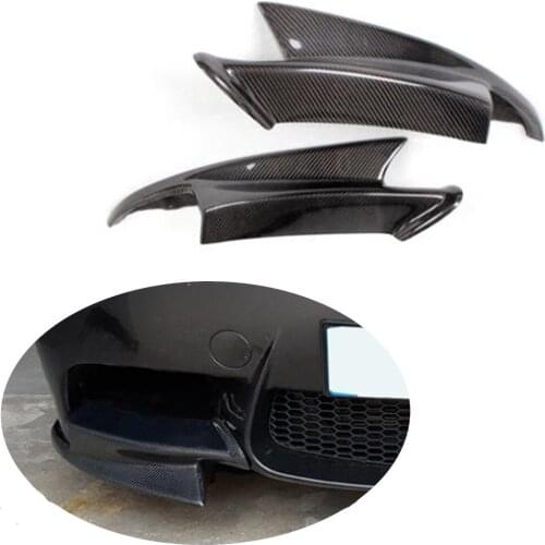 Carbon Fiber Front Bumper Lip Splitters Cupwings for BMW 3 Series E92 E90 E93 M3 Non M Sport 2 Door 4 Door 2007 - 2013