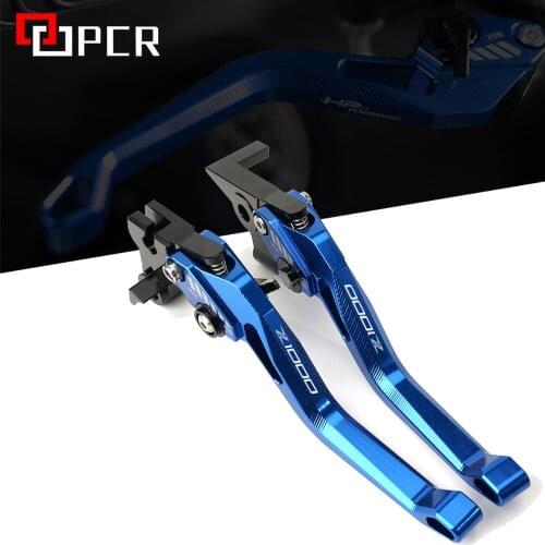 Latest high quality Motorcycle CNC Foldable Extendable Brake Clutch Levers handle For KAWASAKI Z1000 Z 1000 2017-2018 2017 2018