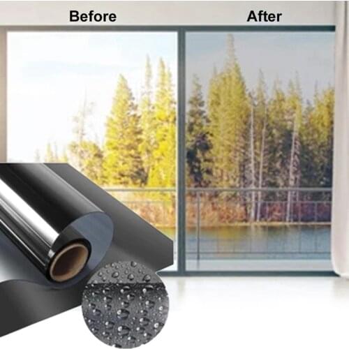 4 Colors Window Thermal Insulation Privacy Film Infrared UV Cut Skin Protection Prevents Furniture Walls Fading Window Film