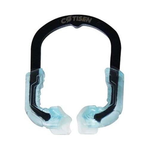 1Pis Dental U Shaped Alloy Matrix Ring Plastic Clamping With High-Elastic Blue Medium