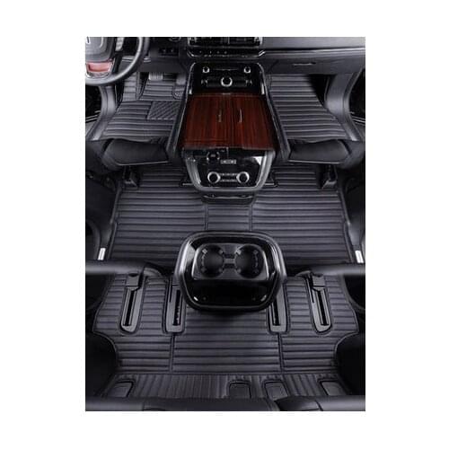 Good quality! Custom special car floor mats for Hyundai PALISADE 7 8 seats 2021 waterproof durable car carpets for Palisade 2020