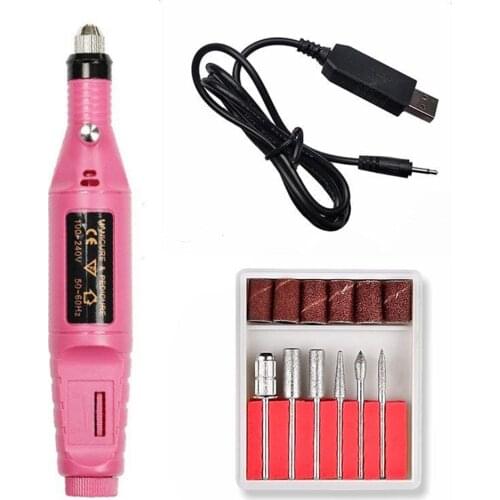 High Quality Electric Manicure Machine Nail Drill Bits Kit Nail File Nail Art Tool Pedicure Gel Polish Remover Manicure tools