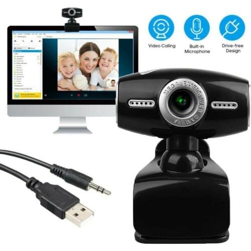 2021 new 480P HD camera webcam with microphone rotatable PC mini video notebook suitable for PC desktop desktop We V3C7