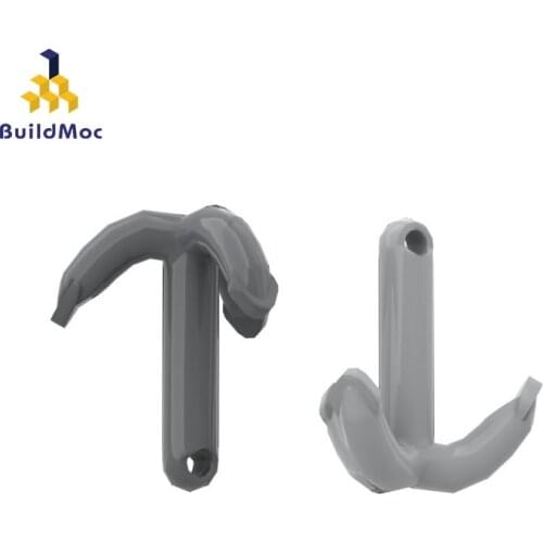 BuildMOC 30192 Three claw hook ldd 30192 For Building Blocks Parts DIY Construction Classic Brand gift To