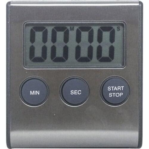 Digital Screen Kitchen Timer Digital Kitchen Timer Large Display Digital Timer Square Shower Study Sports Kit Alarm Clock
