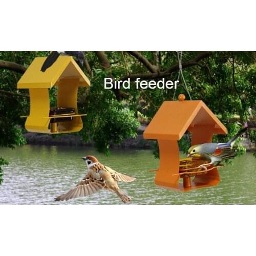 European style wild bird feeder Outdoor bird feeders food container