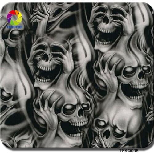 TSAUTOP Size 0.5m x 20m hydrographic kit water transfer printing film aqua print film WDF008K