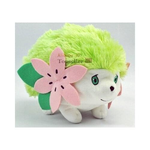 Hot Toys Pokemoned High Quality 20CM Shaymin Animal Stuffed Dolls Plush for Children Toy Kid Gift Home Bedroom Decor