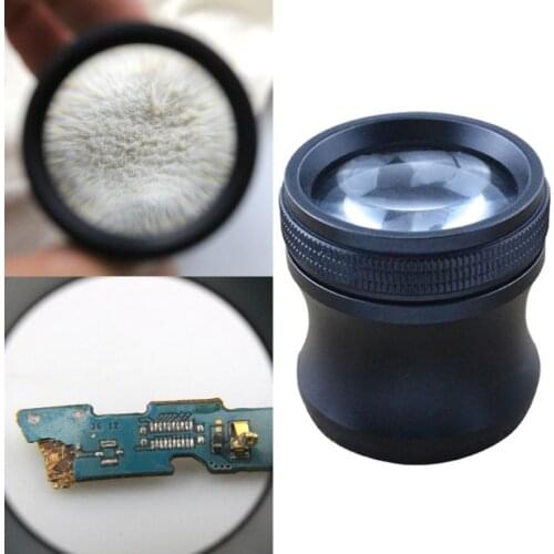 Pocket Size 20X Magnifier Jwellery Diamond magnifying glass 20 x 40 Loupe 40mm B85C