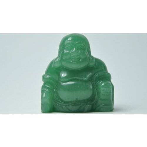Chinese 100% Natural DongLing Statue / laugh Buddha Statues Boutique jewelry
