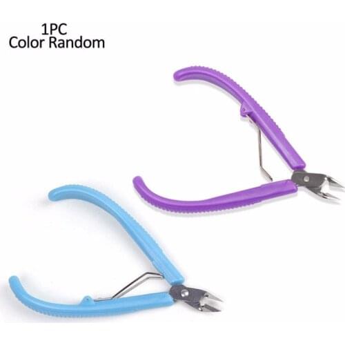 1PC Diagonal Pliers Outlet Clamp Mini Clamp Electrical Wire Cable Cutters Carbon Steel Industrial Electronic Sharp Shear
